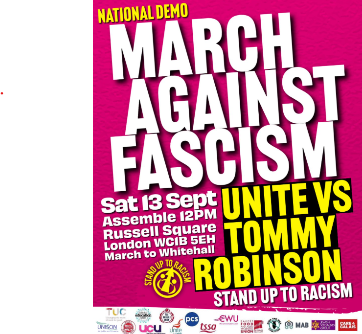 National demo - Unite against Fasism
